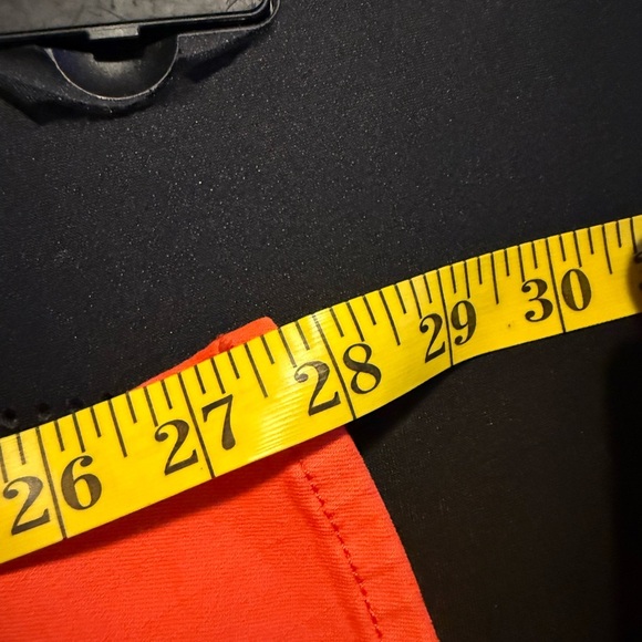 7 For All Mankind Bright Orange Jeans Size 26 - Picture 3 of 7